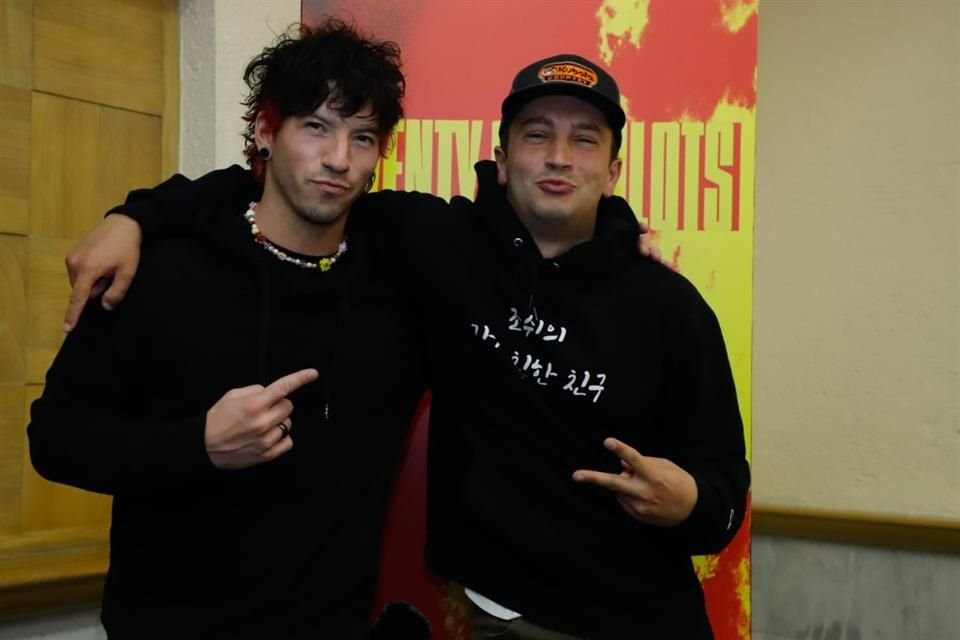 Twenty One Pilots se encuentra en México promocionando su nuevo álbum titulado, Clancy.