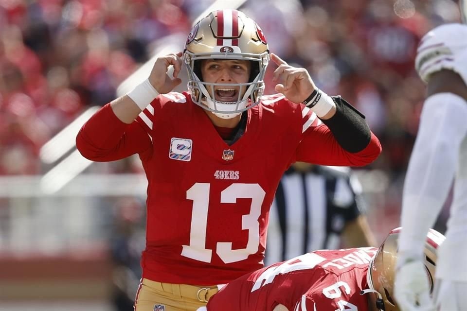 El QB Brock Purdy y su equipo San Francisco tienen el puesto 13 del calendario más difícil entre las 32 franquicias de la NFL.