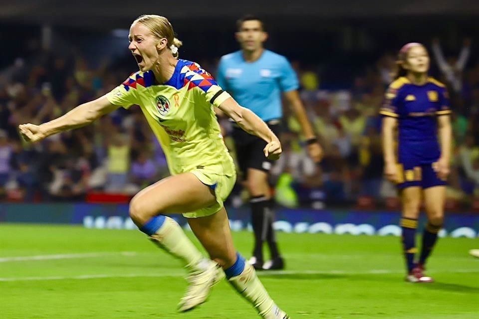 América aprovechó el juego de local para sacar ventaja.
