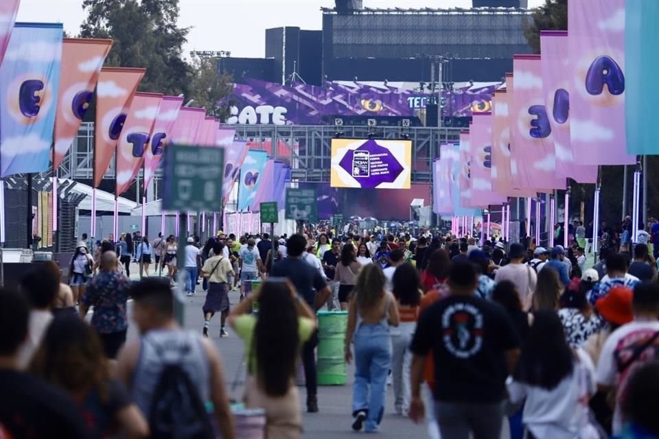 El festival se lleva a cabo en el Autódromo Hermanos Rodríguez.