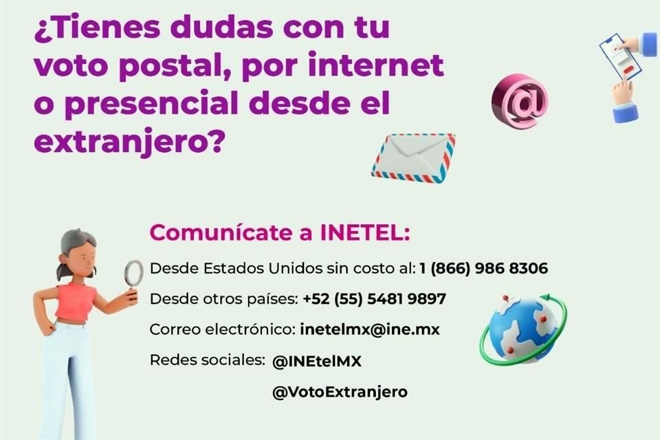 El sistema estará abierto hasta las 18:00 horas del 2 de junio.