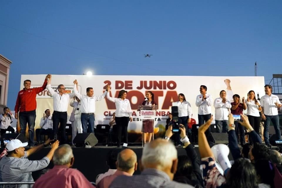 En el acto participaron aspirantes locales a distintos cargos.