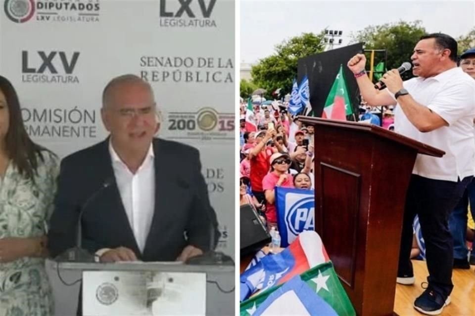 El PAN en el Senado dijo que Morena lanza acusaciones contra el candidato Renán Barrera porque saben que perderán las elecciones a gubernatura de Yucatán.