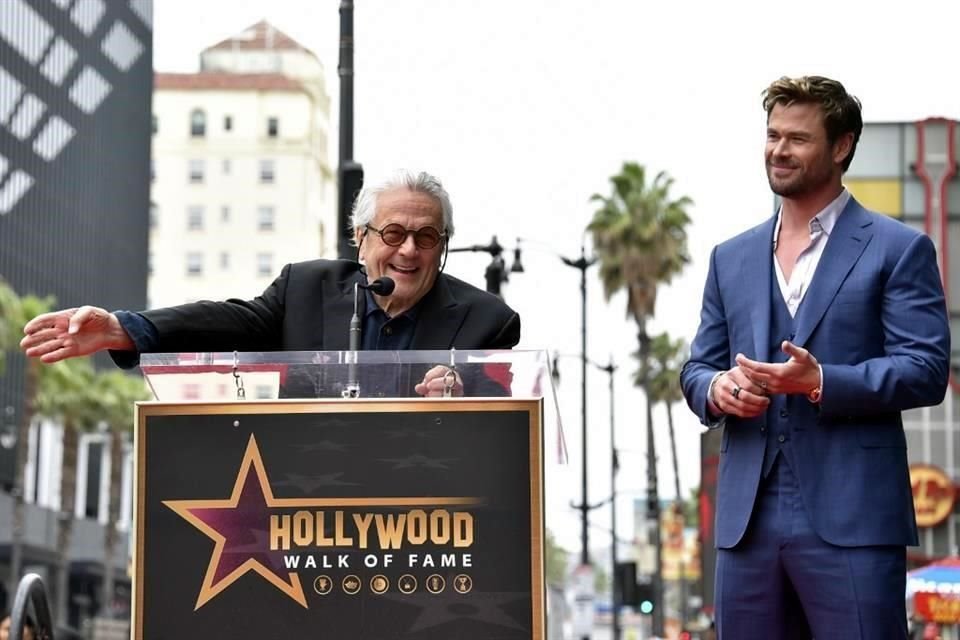 El director de 'Furiosa', George Miller, ofreció unas palabras en honor a Hemsworth.