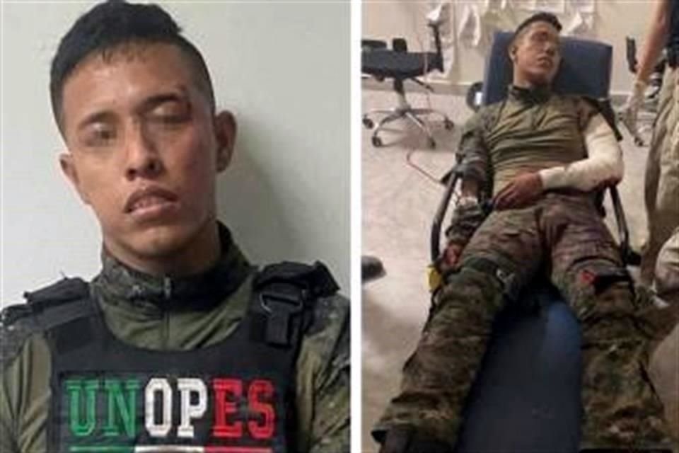 Al menos cuatro sujetos armados ingresaron al Hospital General donde convalecía el soldado desertor identificado como Juan Francisco 'V'.