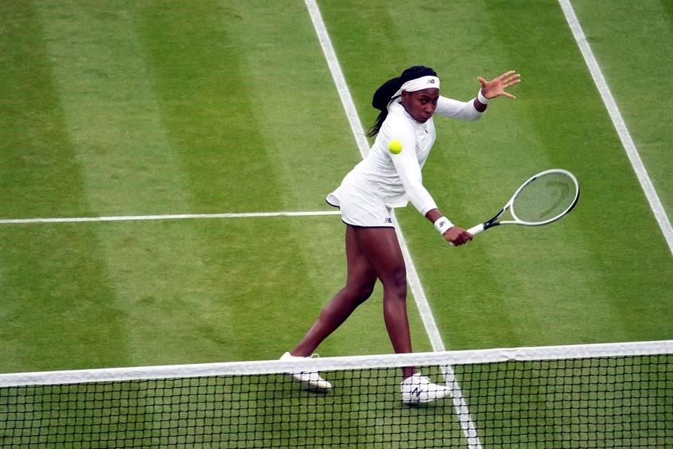 Coco Gauff lamentó la noticia.