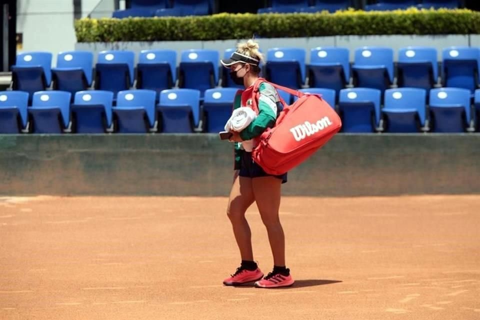 Renata Zarazúa estará en singles y dobles en Tokio 2020.