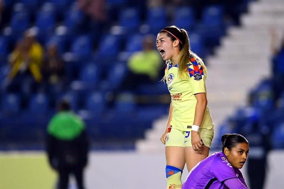 La delantera busca el título del Clausura 2024 con el América Femenil.