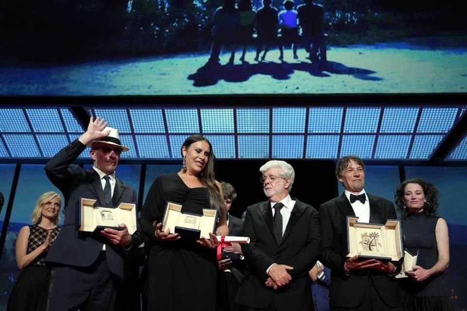 Jacques Audiard, Karla Sofia Gascón,George Lucas, Sean Baker y Coralie Fargeat.