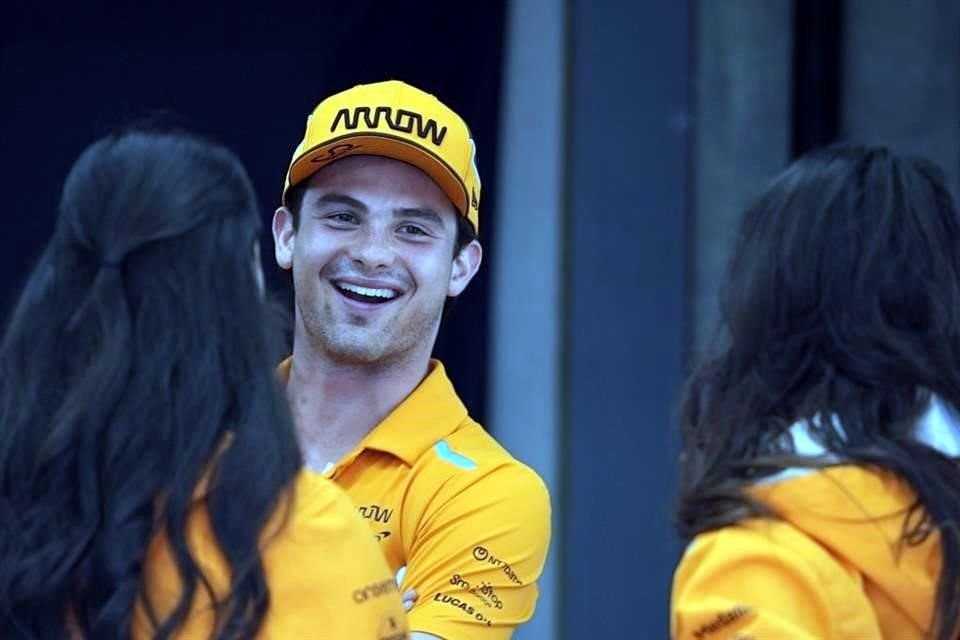 El piloto regiomontano Pato O'Ward inició la carrera en la octava posición.