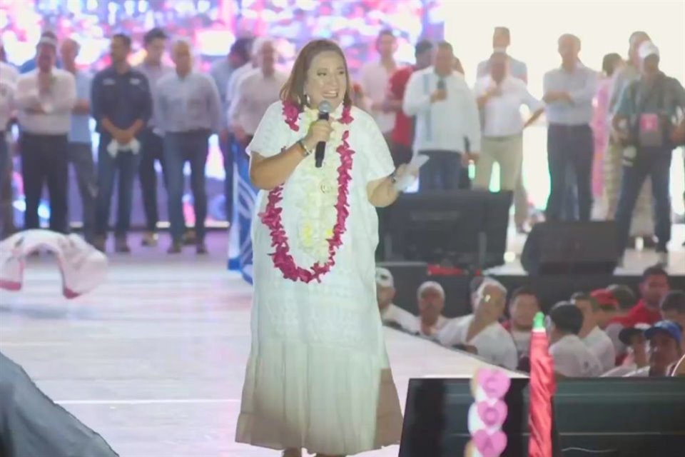 En Veracruz, Xóchitl Gálvez aseguró que Rocío Nahle, aspirante al Gobierno de esa entidad, 'salió más ratera' que el ex Mandatario Duarte.