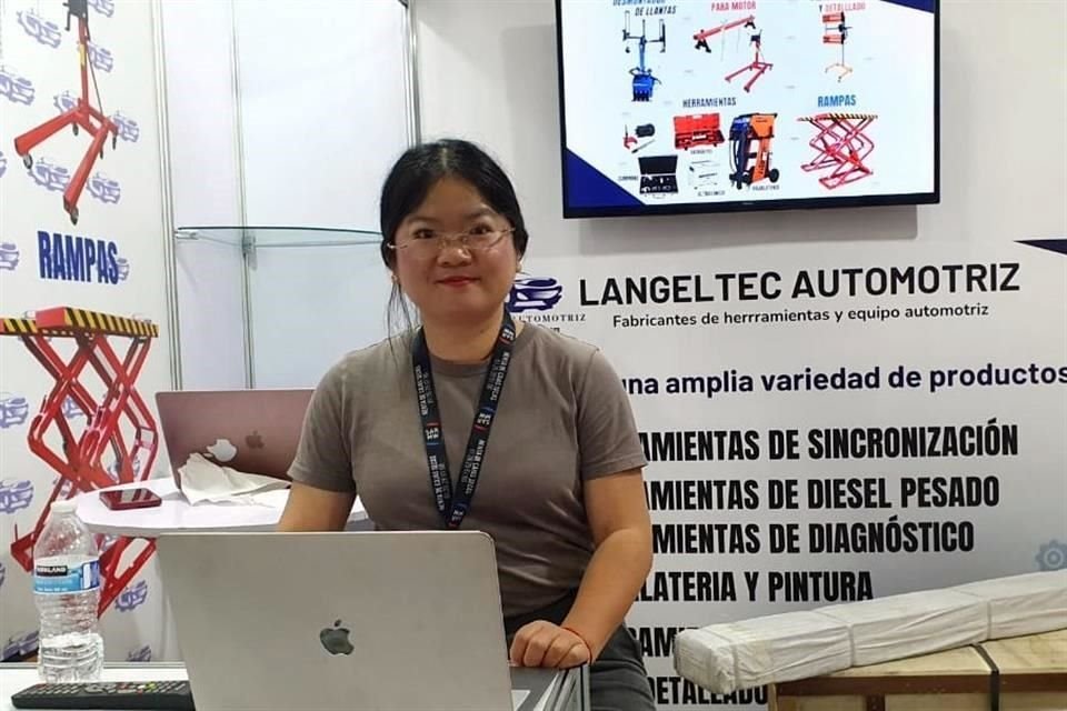 Camille Mao, gerente de Langeltec Automotriz.