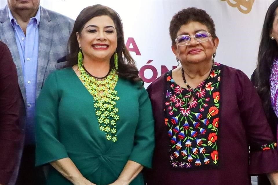 Brugada se reunió por la mañana con candidatos a alcaldías y con la ex Fiscal Ernestina Godoy.