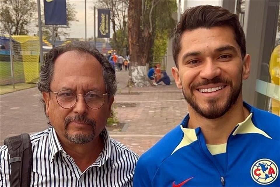 Tiene foto con Herny Martín.