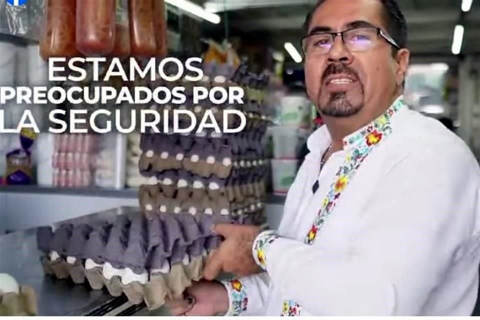 En su último posteo, el candidato suplente criticó la inseguridad.