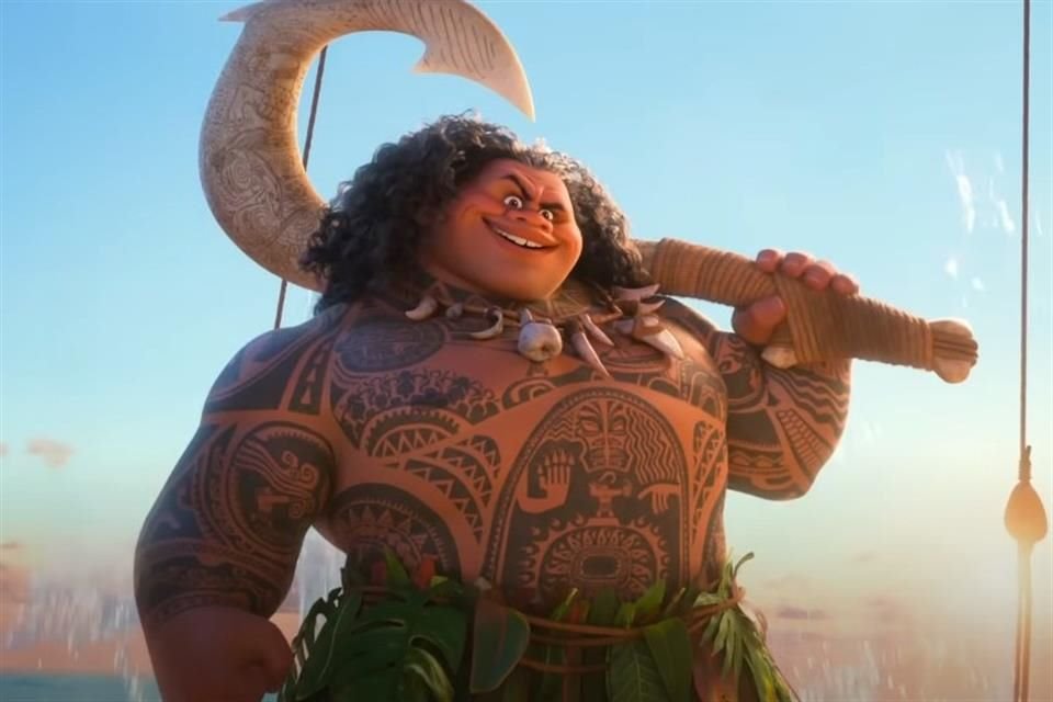 Maui se reencuentra con Moana para embarcarse en una nueva aventura.