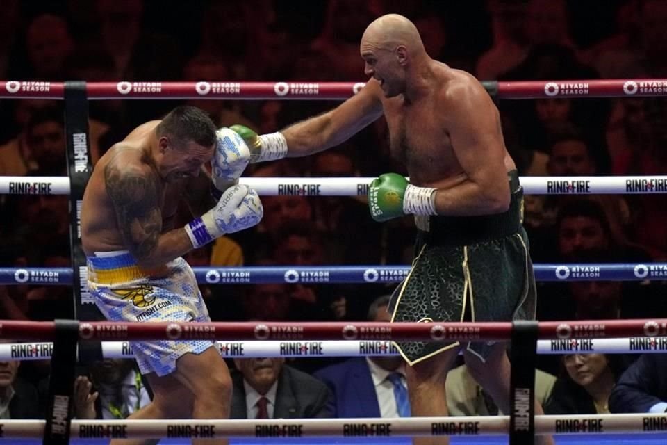 Tyson Fury va por la revancha.