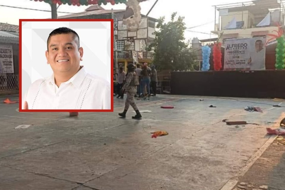 Alfredo Cabrera, candidato del PAN-PRI-PRD a la Alcaldía de Coyuca de Benítez, Guerrero, fue asesinado durante evento de cierre de campaña