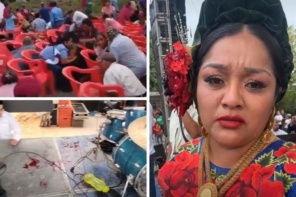 Cierre de campaña de Rosalinda López García, en Oaxaca