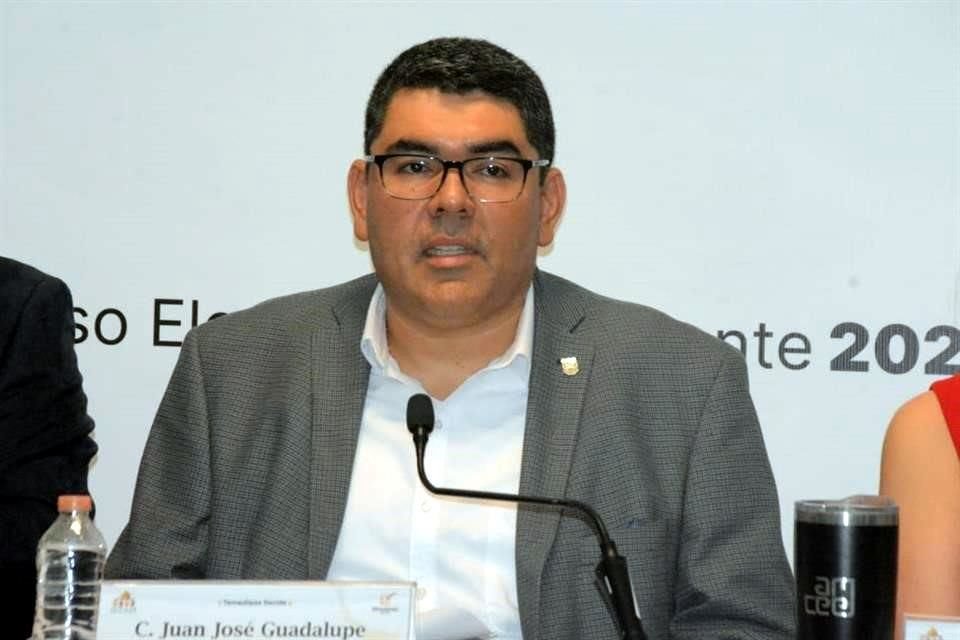 Juan José Ramos, titular del Instituto Electoral de Tamaulipas.