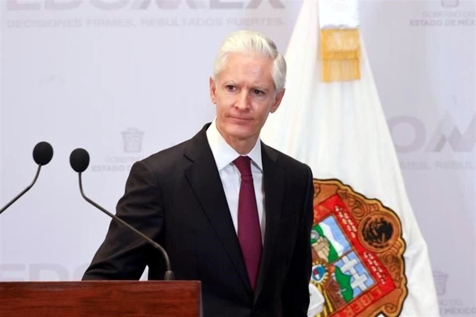 Alfredo del Mazo, ex Gobernador del Estado de México.