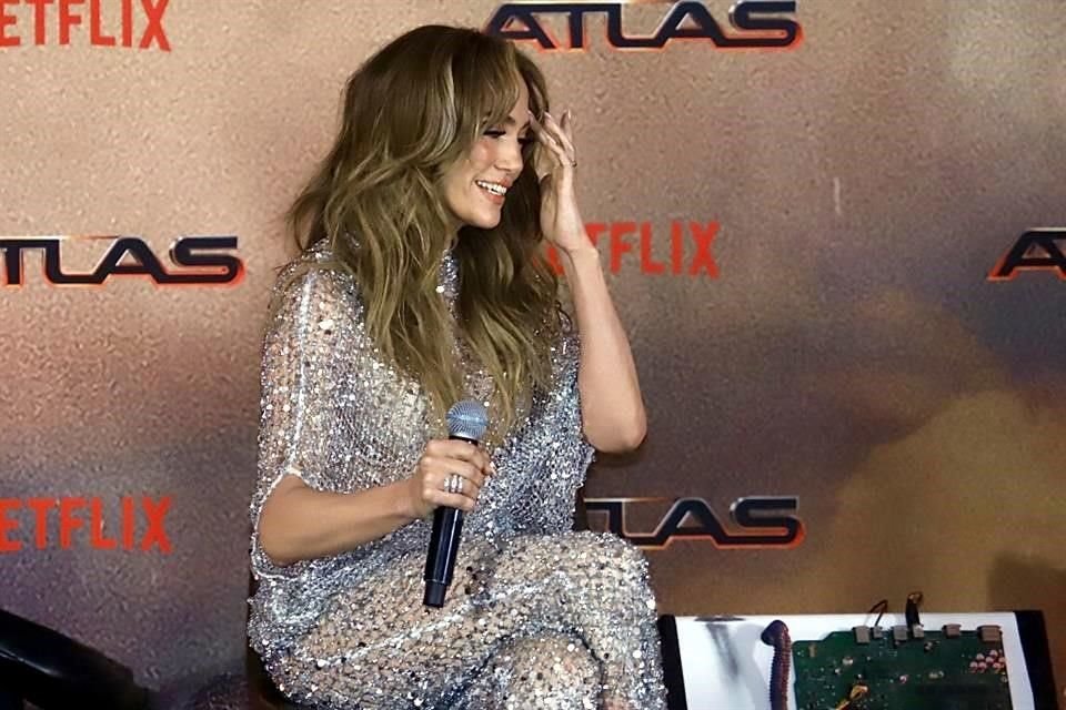 Jennifer estuvo recientemente en México para promocionar su película 'Atlas'.