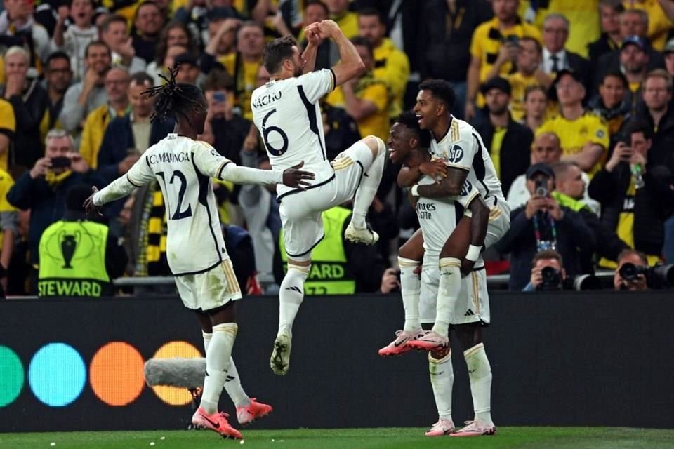 Vinicius volvió a anotar en una Final de Champions.
