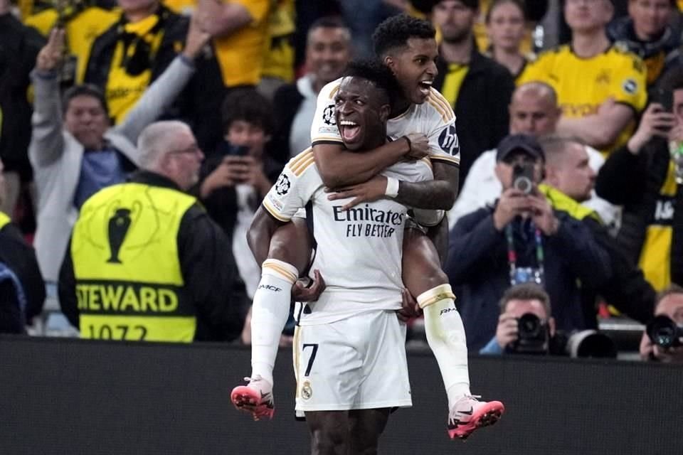 Vinicius Junior se hizo presente en el marcador.