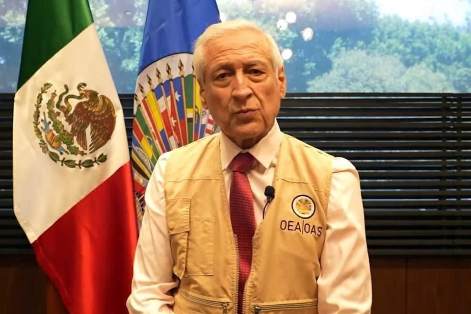 Heraldo Muñoz, jefe de misión electoral de la OEA que visita México.