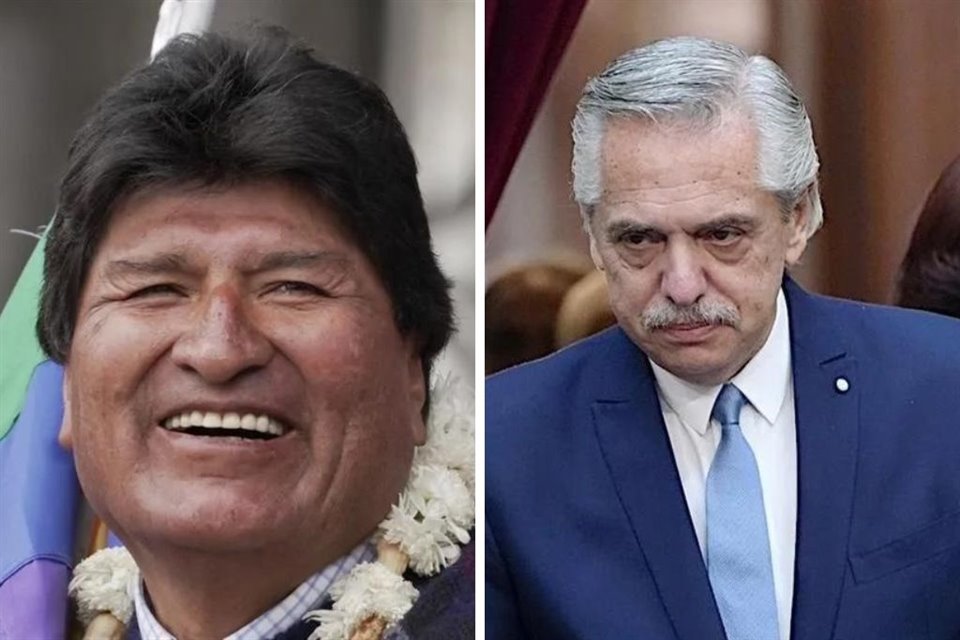 Ex Presidentes Morales, de Bolivia, y Fernández, de Argentina, llegaron a México para 'observar' elecciones por invitación de Morena.