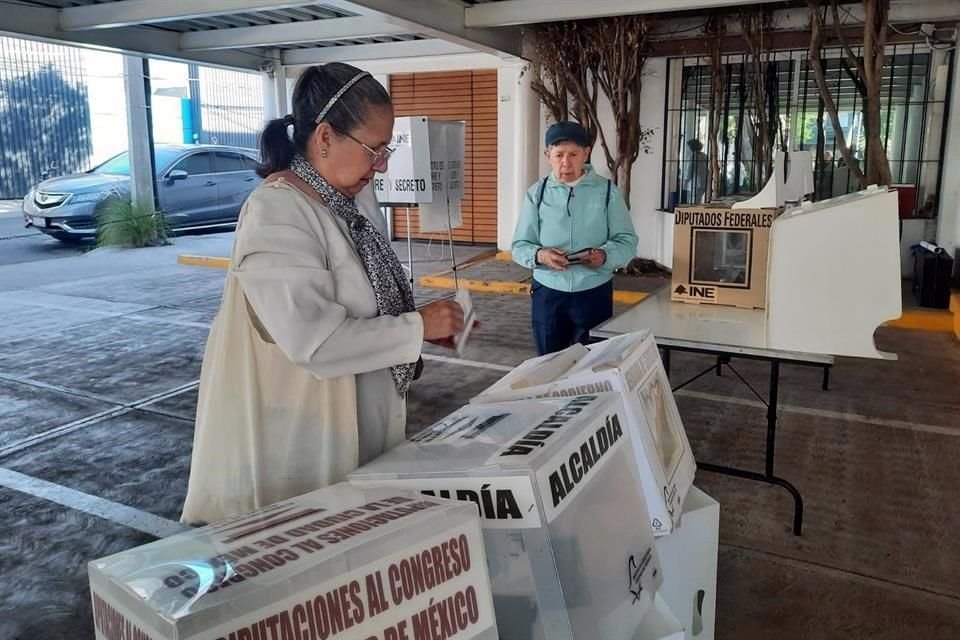 Vecinas de la Alcaldía Benito Juárez señalan abiertamente su preferencia por el partido blanquiazul.