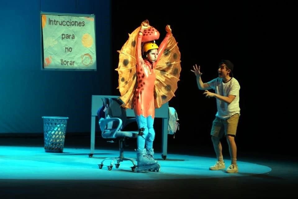 Toda esta historia sucede en 'Pez globo', obra de la compañía Me Dijo, Le Dijo, Le Dije, que tendrá funciones en el Faro Cosmos y en el Museo Yancuic.