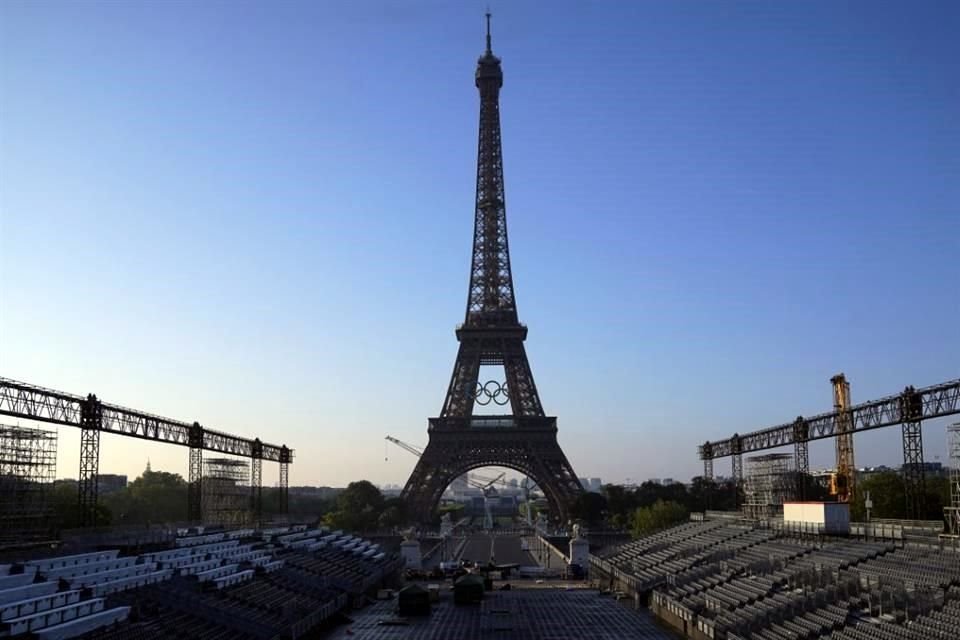 París alista la fiesta olímpica.