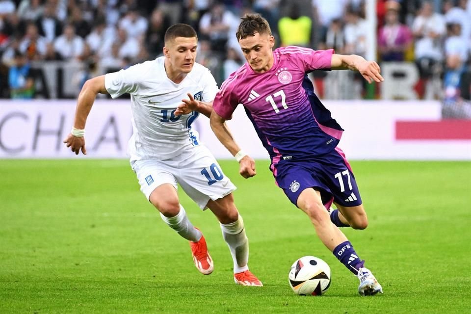 La Selección de Alemania vino de atrás en el marcador para vencer 2-1 a Grecia, en el último partido de preparación rumbo a la Eurocopa 2024