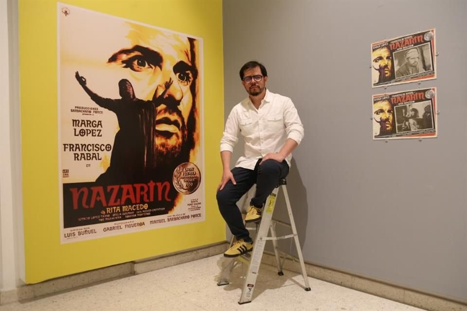 Fotografías tanto de la película de Luis Buñuel tomadas por Manuel Álvarez Bravo, como de otros episodios del cine mexicano, con María Félix.