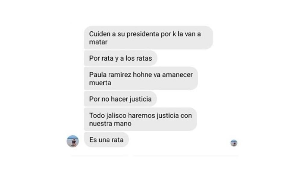 El IEPC reportó que la consejera presidenta de ese organismo Paula Ramírez Höhne, recibió este viernes una amenaza de muerte a través de la red social Facebook.