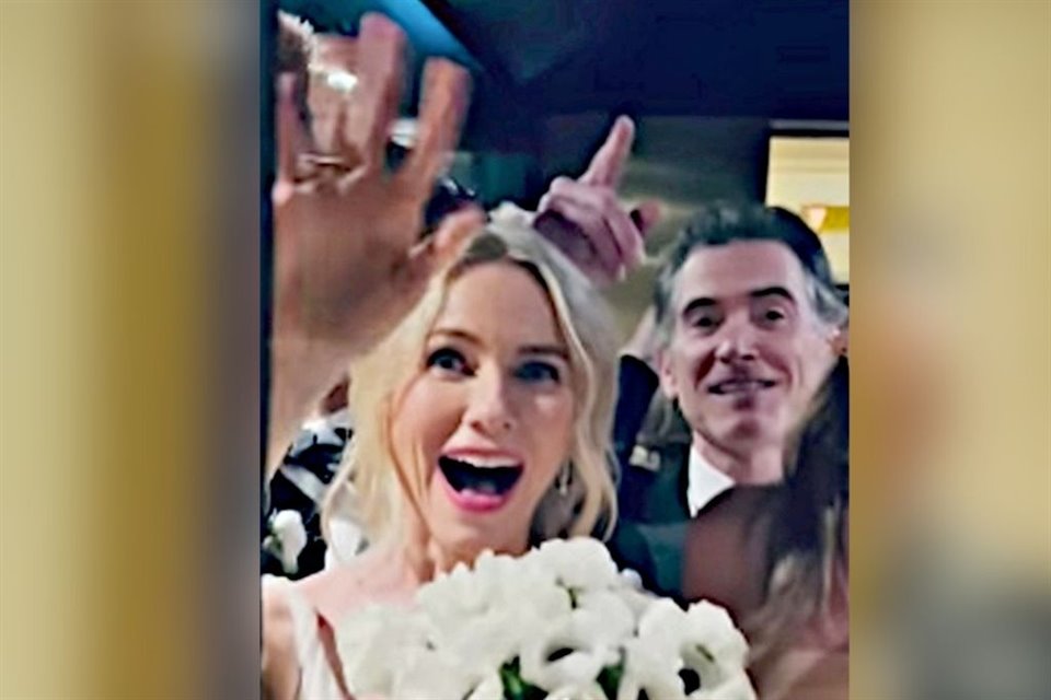 Naomi Watts y Billy Crudup eligieron a la CDMX para su segunda boda; a la ceremonia acudieron Nicole Kidman y Justin Theroux.