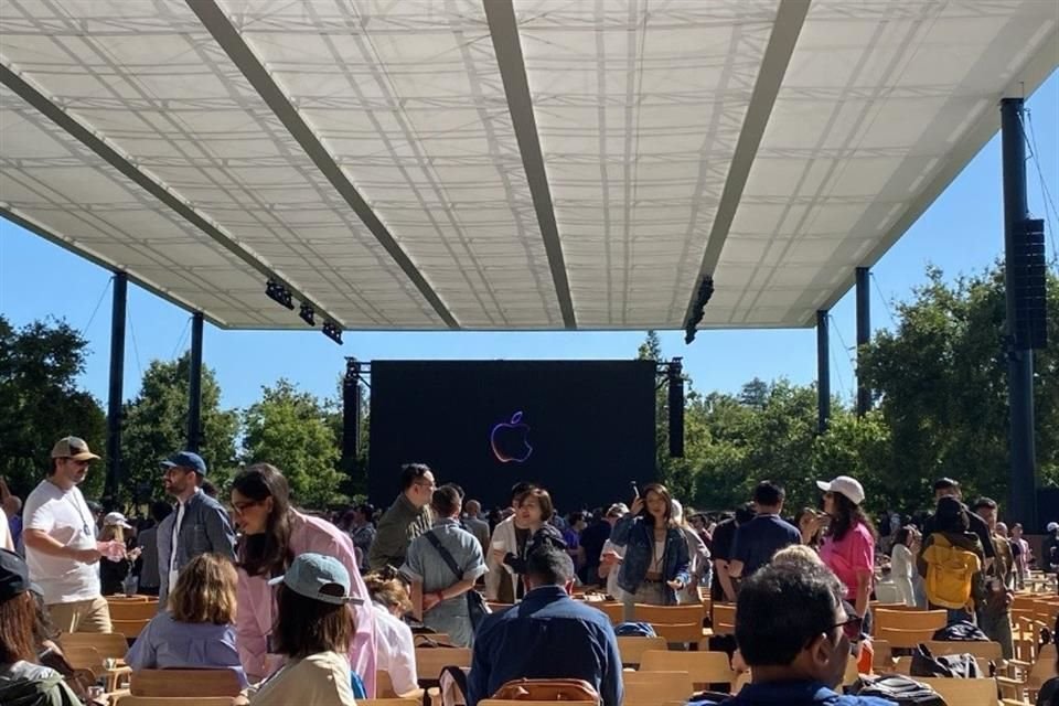 El evento fue en Apple Park.