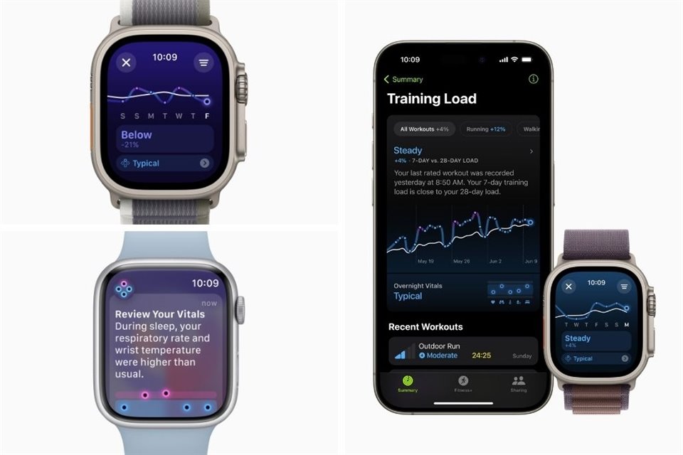 Con el watchOS 11, Apple Watch recibirá funciones para registrar la intensidad de ejercicios y tener más claridad en mediciones de salud.