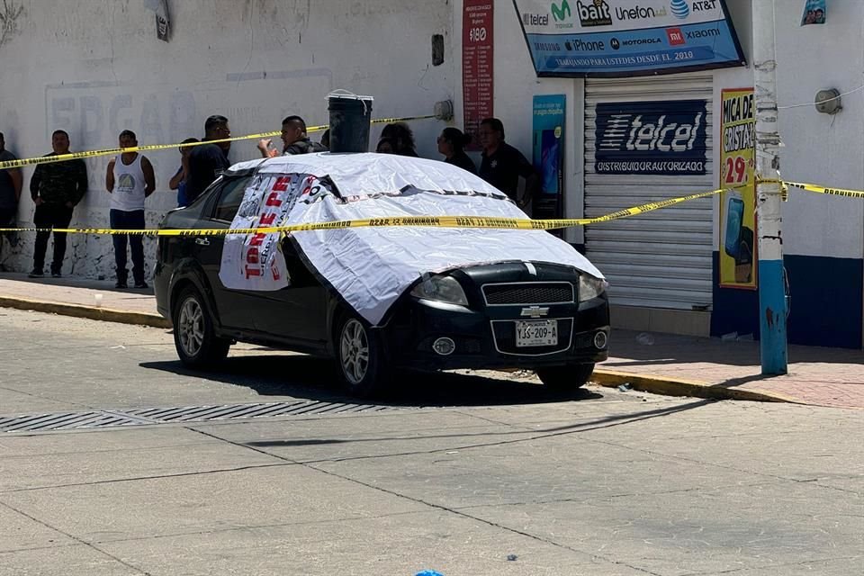 La víctima fue atacada en la esquina de Avenida Pascual Luna y 16 de septiembre, en la Colonia Centro, a una cuadra de la sede del Ayuntamiento.