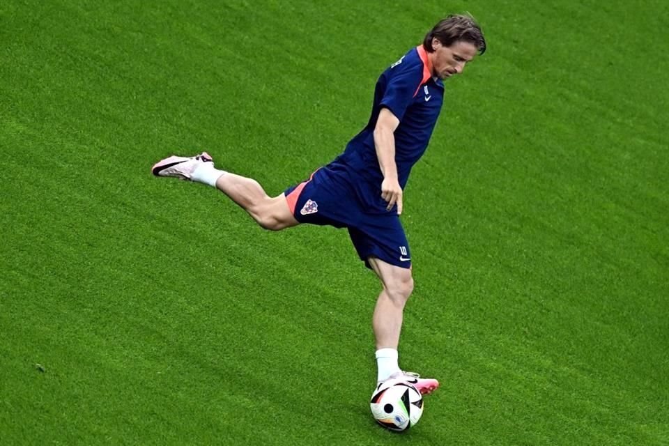 Modric confía en que Croacia tendrá una buena Euro.