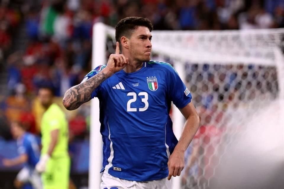 Alessandro Bastoni empató el juego rápidamente para poner en la conversación al vigente monarca de la Eurocopa.