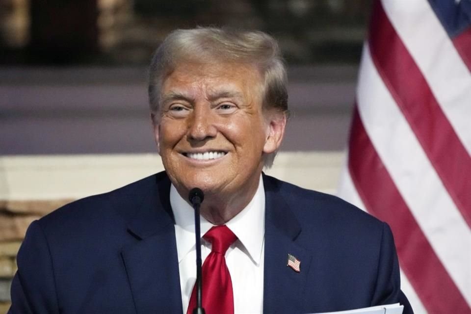 El ex Presidente Donald Trump durante un evento de campaña el 15 de junio del 2024.