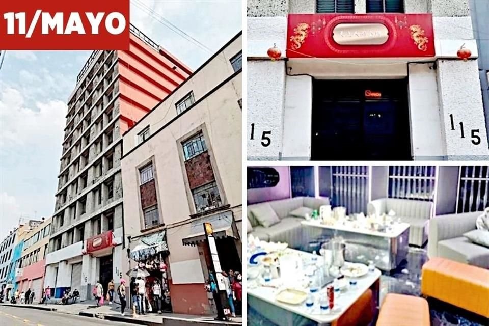 'Cielo y Tierra', que fue cerrado tras un golpe policial en mayo pasado, con 11 ciudadanos chinos detenidos.