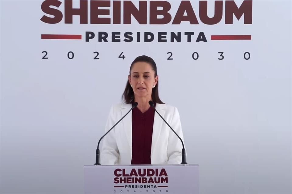 Claudia Sheinbaum informó los resultados de la encuesta de Morena sobre la reforma judicial.