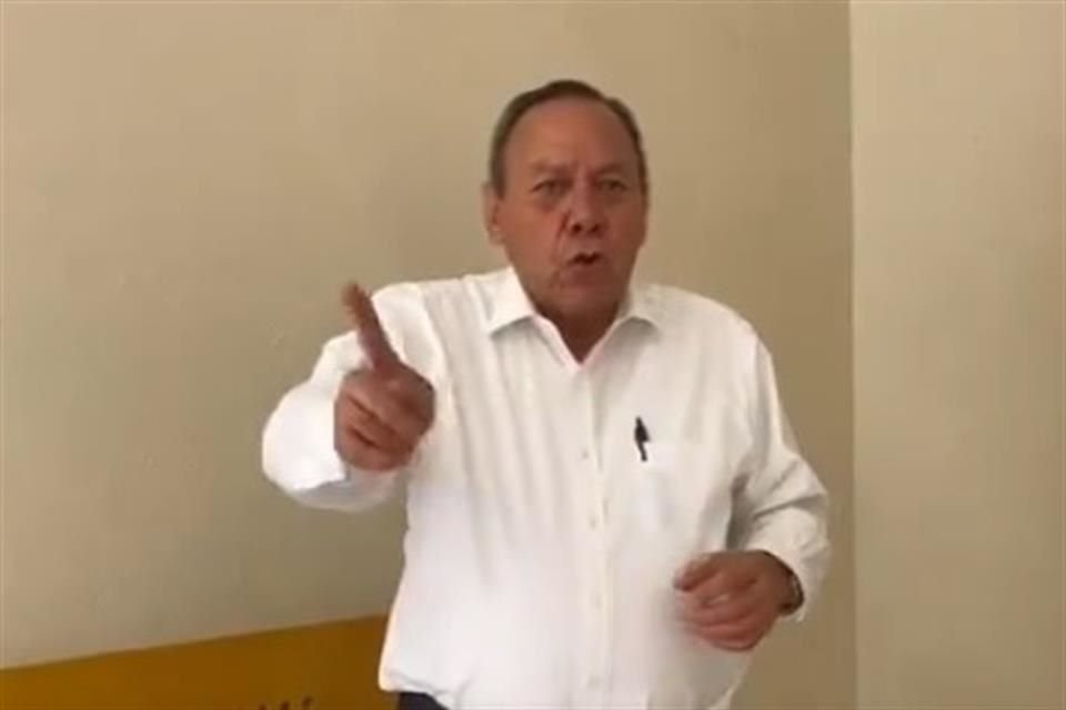 Jesús Zambrano colocó un mensaje en video en redes.