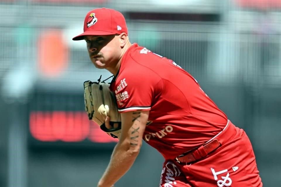 Steven Moyers solamente ha perdido 1 partido en la LMB, el pasado 2 de mayo ante El Águila de Veracruz.