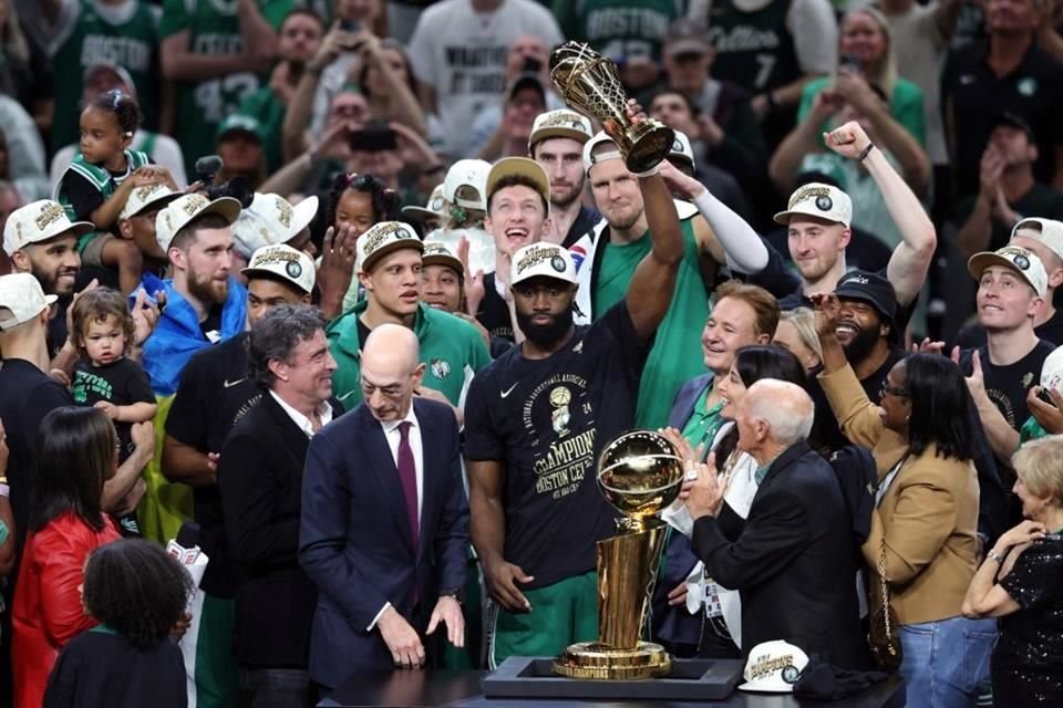 Finalmente, Jaylen Brown fue el MVP.