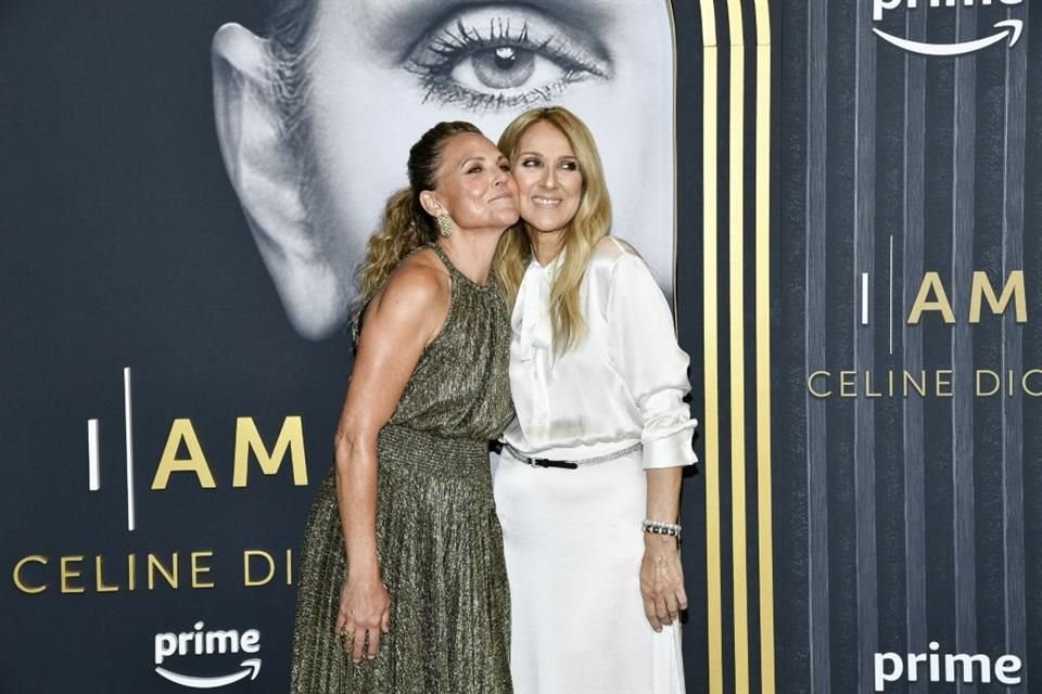 La directora Irene Taylor y Celine Dion