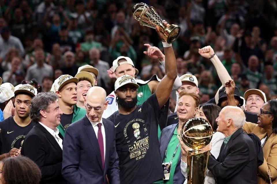 Jaylen Brown promedió en las Finales 20.8 puntos, 5.4 rebotes y 5.0 asistencias.